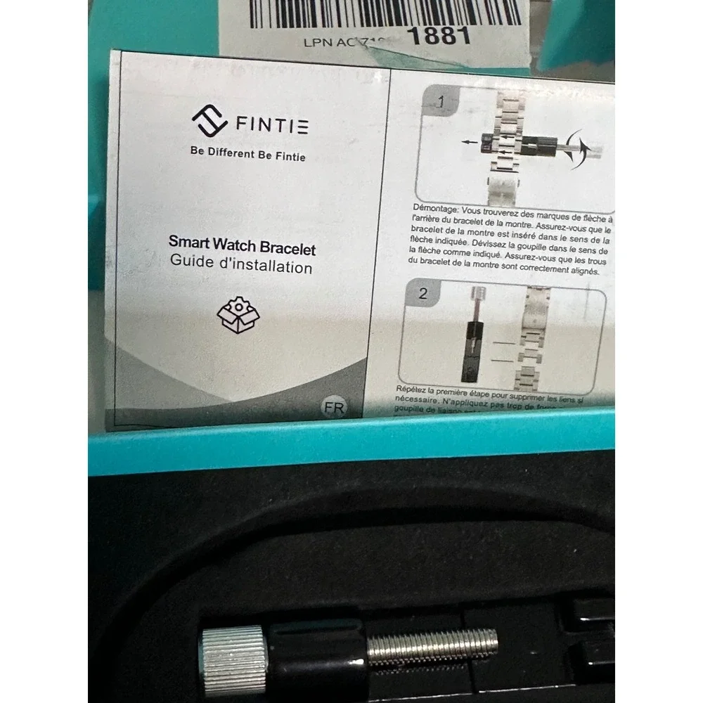 FINTIE Metal Watch Band Strap Rose Gold Stainless Steel Replacement Bracelet‎